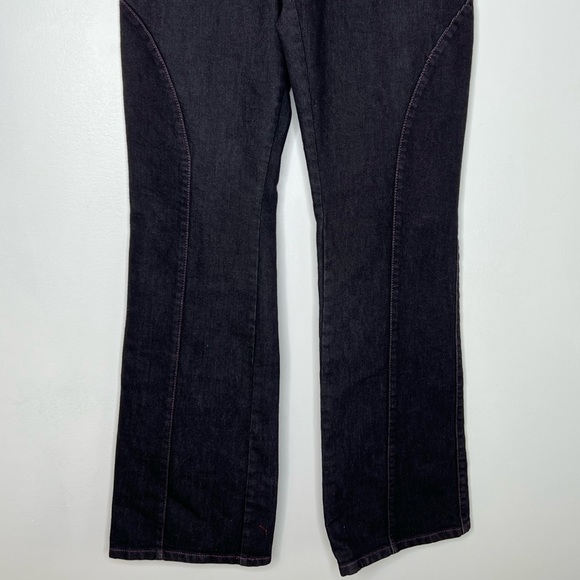 Vintage Y2K Fubu flare jeans purple contrast jeans 5 / 6 - Picture 7 of 8